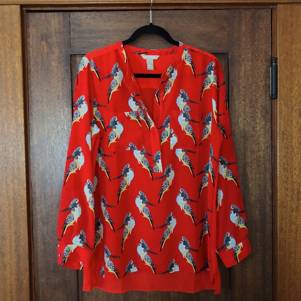 Banana Republic Parakeet Top
